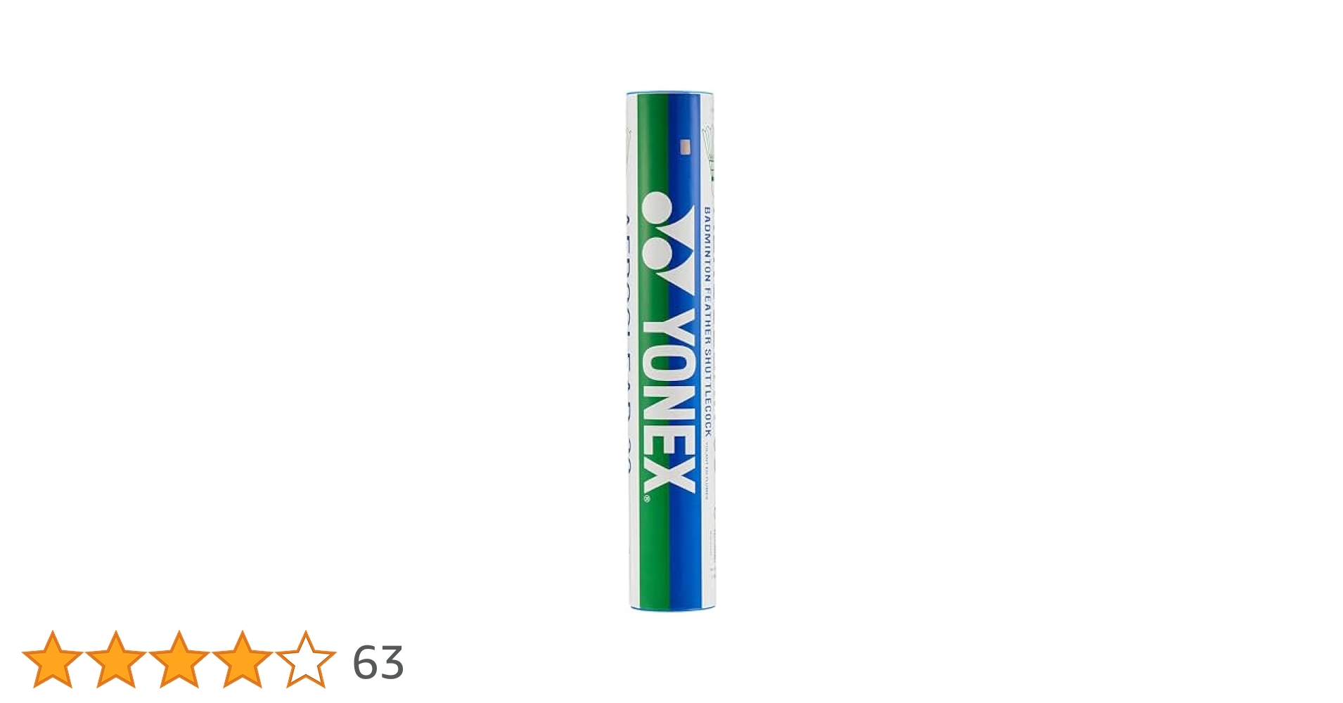 YONEXバドミントンシャトル100球 Amazon | [ヨネックス] バドミントン 練習用シャトル
